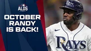 OCTOBER RANDY IS BACK!! Randy Arozarena LAUNCHES homer in ALDS Game 1