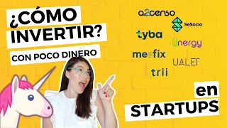 En Qué INVERTIR  con POCO DINERO en COLOMBIA💰 Inicia con💲50 MIL PESOS  invirtiendo en STARTUPS🚀