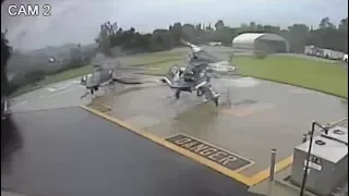 Helicopter collision