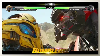 Bumblebee vs Blitzwing with Healthbars