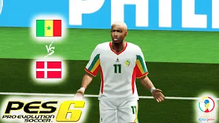 Senegal x Dinamarca - Copa do Mundo de 2002 - PES 6