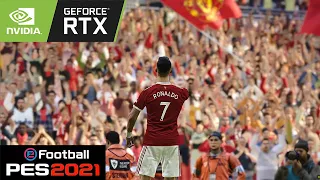 Manchester United vs Tottenham Hotspur | eFootball PES 21 Gameplay | GEFORCE RTX 2060 | EPL