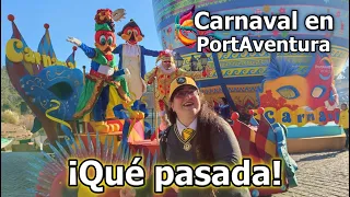 Os enseño la temporada de CARNAVAL de PortAventura 🎊🎭