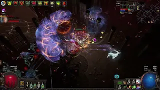 Poe 3.22 ghost busting mf tornado shot. With apothecary drop