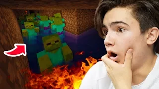 GİZLİ YER ALTI TÜNELİ ! - Minecraft Hexxit