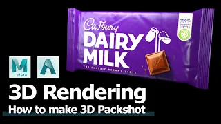 3D Product Rendering - How to add wrinkles texture on plastic bag - 3D Packaging - Part 2