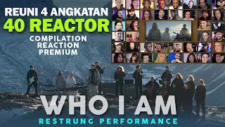 SEMAKIN RAME SEMAKIN SERU SEMAKIN RUSUH❗💥 WHO I AM Restrung Performance Reaction Compilation 1-4