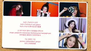 【認聲版+中字】Red Velvet (레드벨벳) - Huff n Puff