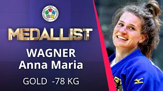 WAGNER Anna Maria Gold medal Judo World Judo Championships Seniors Hungary 2021