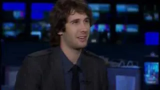 Josh Groban interview  for myFoxLA