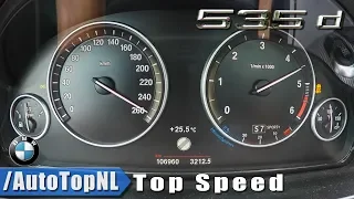 BMW 5 Series F11 535d ACCELERATION & TOP SPEED 0-258km/h by AutoTopNL
