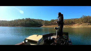 Solo Lake Berryessa Bass Fishing Trip 12/1/2020