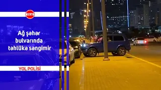 Ağ şəhər bulvarında təhlükə səngimir