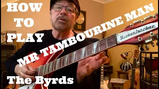 How To Play MR TAMBOURINE MAN (plus FREE Charts!).