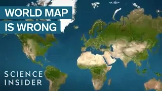 Popular Map Of The World Is A Lie