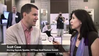 Startup Growth Advice with Scott Case | 2012 NYTimes Small Biz Summit | #OPENNYT
