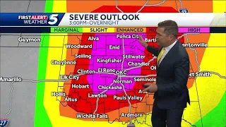 Tracking storms as big severe weather threat looms in Oklahoma