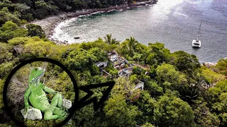 aquí ocurrió la historia de LA NOCHE DE LA GUANA hoy solo quedan ruinas. #vallarta  #urbexmexico