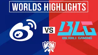 WBG vs BLG Highlights ALL GAMES | Worlds 2023 Semifinals | Weibo Gaming vs Bilibili Gaming