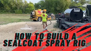 How to build a Sealcoating Spray Rig from Scratch