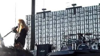 Megadeth 9. "A Tout Le Monde" @ The Big 4 Indio CA. 4-23-2011