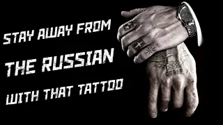 PRISON TATTOO OF THE CRESCENT RING IN RUSSIA AND ITS MEANING