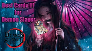 Best Box Cards for Demon Slayer ! / Лучшая коробка карт по Клинку !