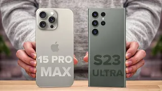 iPhone 15 Pro Max vs Samsung S23 Ultra - Speed Test! (Shocking Result)