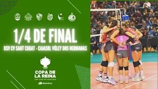 COPA DE LA REINA VOLEIBOL 2023 - HIGHLIGHTS JORNADA 1: DSV CVSANT CUGAT - CAJASOL VÓLEY DOS HERMANAS