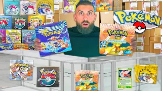 I Opened EVERY Vintage Pokemon Box Ever! ($500,000)