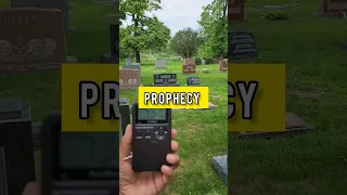 Spirit Box Test 3 At The Cemetery #shorts #ghosts
