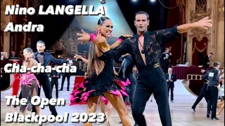 Nino Langella - Andra Valadilaite | The Open Blackpool 2023 | cha-cha-cha | World Professional