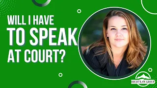 Will I Have To Speak At Court? // Right Law Group #colorado