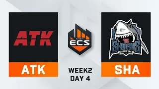 ATK vs Sharks - Map 1 - Train (ECS Season 8 - Week 2 - DAY4)