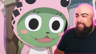 WELCOME HOME FROSCH!!! | Fairy Tail Episode 202 Reaction!