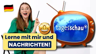 Lerne echtes Deutsch mit Nachrichten I Deutsch lernen b2, c1