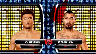 UFC Undisputed 3 Gameplay Damacio Page vs Takanori Gomi (Pride)