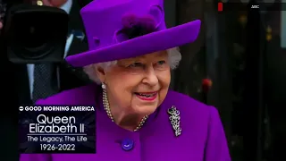 ABC News 'Good Morning America' Queen Elizabeth II death teases and open Sept. 9, 2022