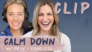 Taylor Swift running into Travis Kelce's Arms | Calm Down Podcast