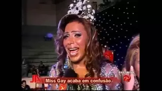 Miss Brazil gets her wig snatched