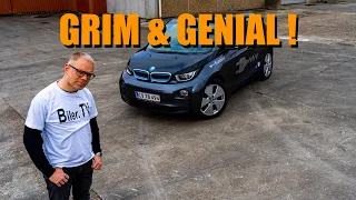 Vi kører en "elbil" “tør” på motorvejen. BMW i3 REX