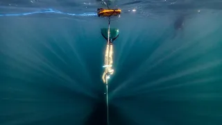 a deep freedive in UK waters