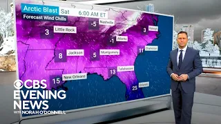 Arctic storm to bring snow, freezing temperatures to U.S.