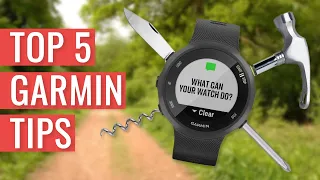 Top 5 Garmin Tips