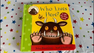 LET’S Read - Who Lives Here- A my first Gruffalo book !