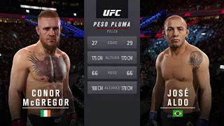 EA SPORTS™ UFC® 2 (Gameplay PS4) Conor McGregor vs Jose Aldo