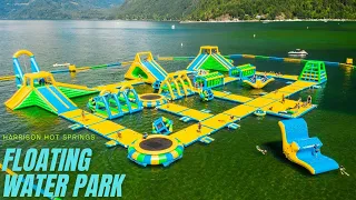 Harrison Lake Hot Springs Water Park Aerial Tour 4K #rotorify