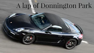 Donnington Park in a 981 Porsche Boxster S Onboard lap