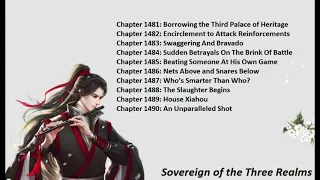 Chapters 1481-1490 Sovereign of the Three Realms Audiobook