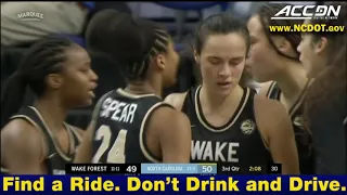North Carolina vs. Wake Forest Condensed Game | 2020-21 ACC Women's Basketball